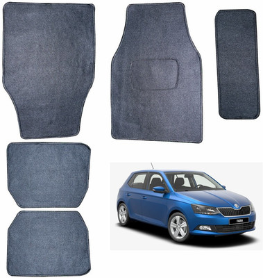 ASRYD Polyester Standard Mat For  Universal For Car(Black)