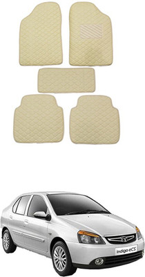 MATIES Leatherite Standard Mat For  Universal For Car(Beige)