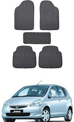MATIES Leatherite Standard Mat For  Universal For Car(Black)