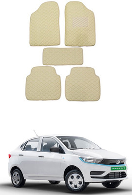 MATIES Leatherite Standard Mat For  Universal For Car(Beige)