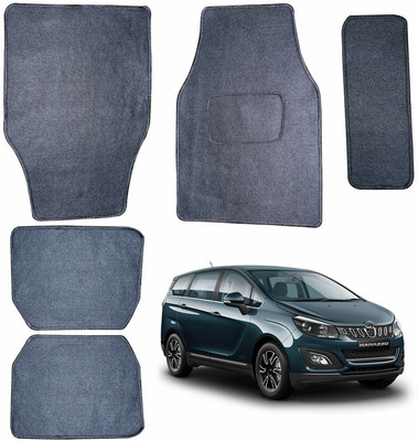 ASRYD Polyester Standard Mat For  Universal For Car(Black)