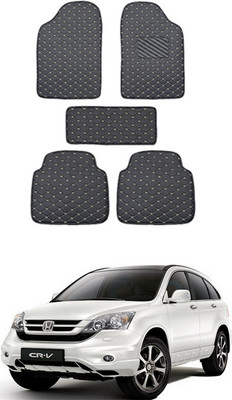 MATIES Leatherite Standard Mat For  Universal For Car(Black)