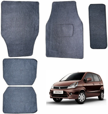 ASRYD Polyester Standard Mat For  Universal For Car(Black)