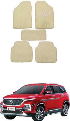 MATIES Leatherite Standard Mat For  Universal For Car(Beige)