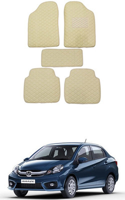 MATIES Leatherite Standard Mat For  Universal For Car(Beige)