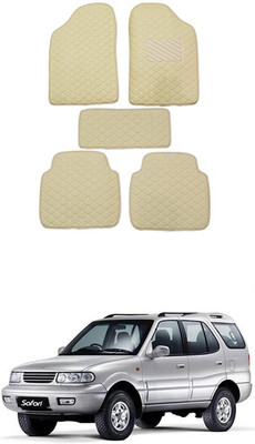 MATIES Leatherite Standard Mat For  Universal For Car(Beige)