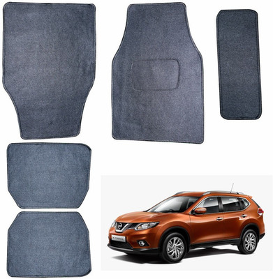 ASRYD Polyester Standard Mat For  Universal For Car(Black)