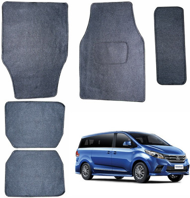 ASRYD Polyester Standard Mat For  Universal For Car(Black)