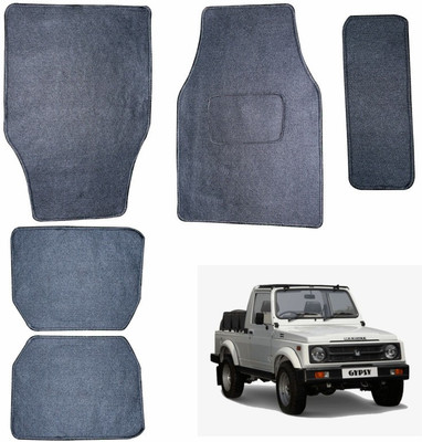 ASRYD Polyester Standard Mat For  Universal For Car(Black)