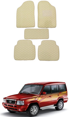 MATIES Leatherite Standard Mat For  Universal For Car(Beige)
