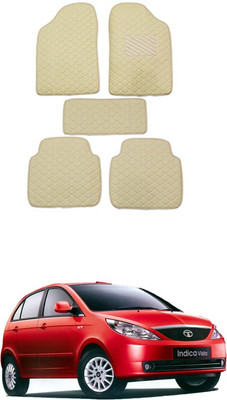 MATIES Leatherite Standard Mat For  Universal For Car(Beige)