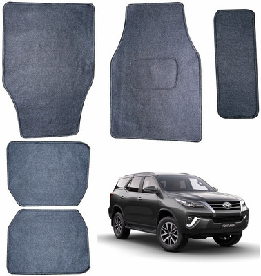 ASRYD Polyester Standard Mat For  Universal For Car(Black)