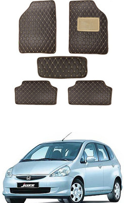 MATIES Leatherite Standard Mat For  Universal For Car(Brown)