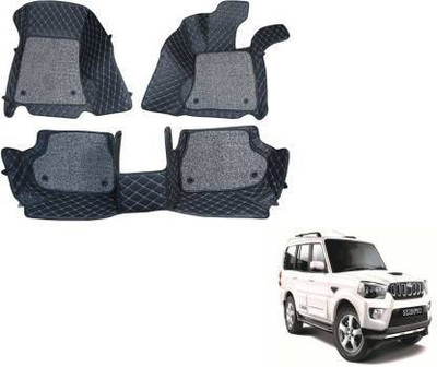 JAITRADERS Leatherite 7D Mat For  Mahindra Scorpio(Black)