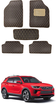 MATIES Leatherite Standard Mat For  Universal For Car(Brown)