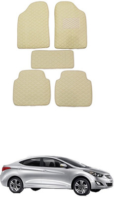 MATIES Leatherite Standard Mat For  Universal For Car(Beige)