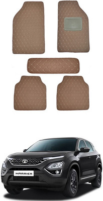 MATIES Leatherite Standard Mat For  Universal For Car(Brown)