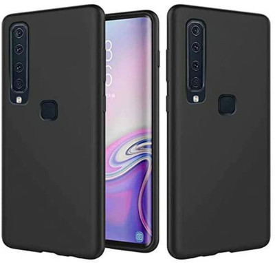 MobiSpiff Back Cover for Samsung Galaxy A9 (2018) / Samsung A9S, Sm-A920F / Ds, Sm-A9200(Black, Camera Bump Protector, Silicon, Pack of: 1)
