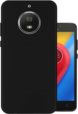 MobiSpiff Back Cover for Motorola Moto G5S(Black, Camera Bump Protector, Silicon)