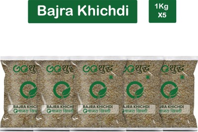 Goshudh Premium Quality Bajra Khichdi (Pearl Millet Khichdi)-1Kg (Pack Of 5) Pouch(5 x 1000 g)