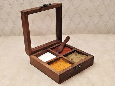 Star Handicrafts Spice Set Wooden