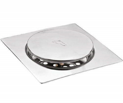 KYOTO Floor Stainless Steel Pop-Up Strainer(15 cm Set of 1)