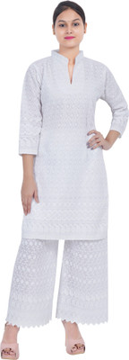 trendzmy Women Kurta Palazzo Set