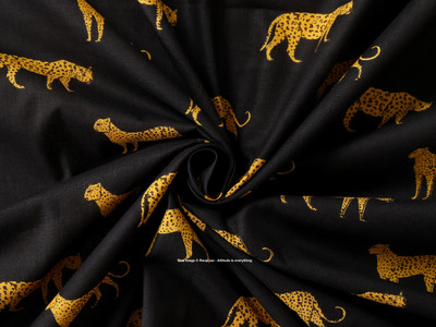 Ravaiyaa - Attitude Is Everything Cotton Blend Printed Multi-purpose Fabric
