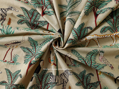 Ravaiyaa - Attitude Is Everything Cotton Blend Graphic Print Multi-purpose Fabric