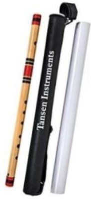 Tansen Instruments G Sharp Medium Professional Flute, 12.5 inches With Free Carry Bag Bamboo Flute(31.75 cm)