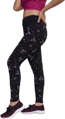FAYDA MALL Black Jegging(Printed)