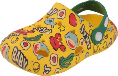 Yellow Bee Boys & Girls Sling Back Flats(Yellow , 5 - 6 Years)