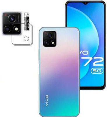 XAZE Back Camera Lens Glass Protector for VIVO Y72 5G(Pack of: 1)
