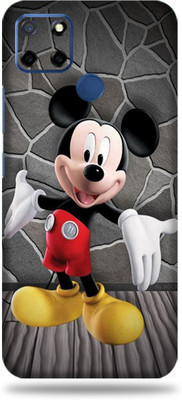LAMHA Realme C12 Mobile Skin(Ultra Super Mickey Mouse With High Matte Finish.,.)