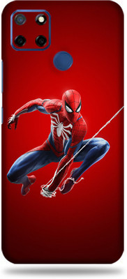 LAMHA Realme C12 Mobile Skin(Ultra Super Spider Man High Matte Finish.,.)