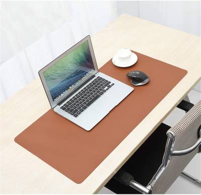 Leather Desk Pad Protector,mouse Pad,office Desk Mat, Non-slip Pu
