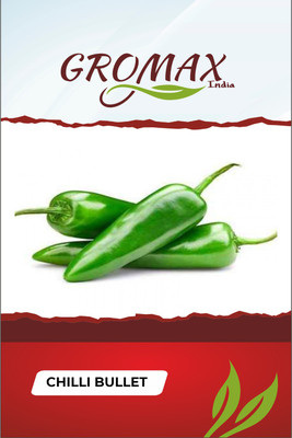 Gromax India Chilli Bullet Seed(40 per packet)