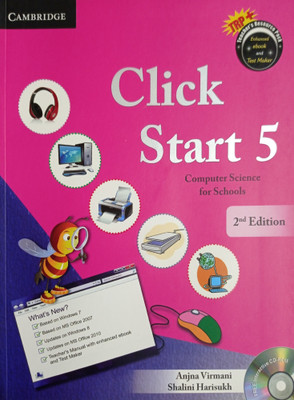 Click Start Class 5 (Computer Science For Schools)(Paperback, Anjana Virmani, Shalini Harisukh)