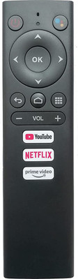 LipiWorld Led LCD Smart tv Compatible for  (with Voice) Blaupunkt Remote Controller(Black)
