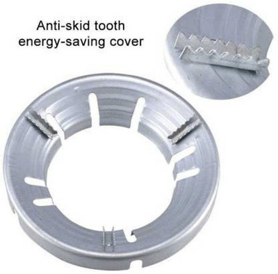 Aplin Gas Saver Jali | Home Gas Stove Fire & WindProof Energy Saving Stand (Pack of 1, Color: Silver) 5 kg Roaster (Steel) 10 kg Roaster(Silver)