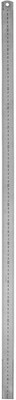 Qatalitic Stainless Steel Scale/Ruler 1 Meter (100 cm / 40 inch) Ruler(Silver)