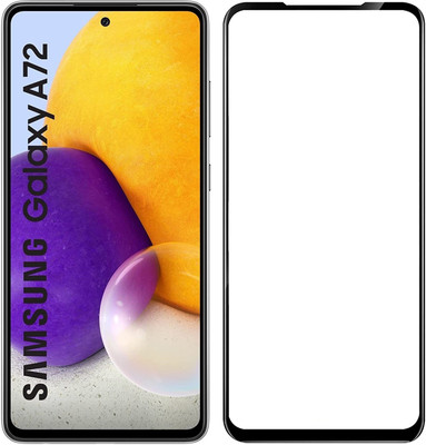 TESPARK Edge To Edge Tempered Glass for SAMSUNG GALAXY A72(Pack of 1)