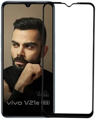 Gorilla Protection Edge To Edge Tempered Glass for Vivo V21, Vivo V21e, Vivo V21 5G, Vivo V21e 5G(Pack of 1)