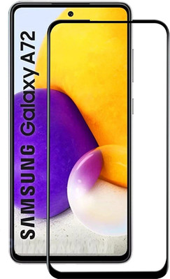 TESPARK Edge To Edge Tempered Glass for SAMSUNG GALAXY A72(Pack of 1)