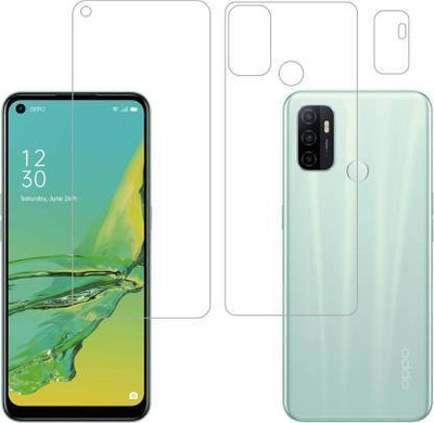 PONDRIK Front and Back Screen Guard for Oppo A33(Pack of 3)