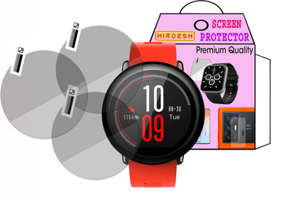 hirdesh Screen Guard for HUAMI AMAZFIT PACE(Pack of 3)