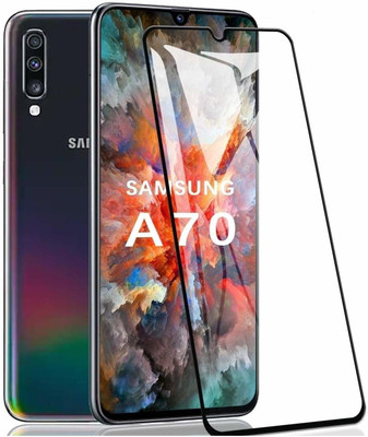 GORILLA FIVE Edge To Edge Tempered Glass for Samsung Galaxy A70;(Pack of 1)