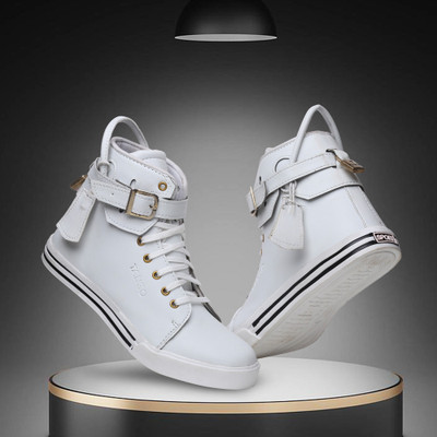 ZOMBIC Boots For Men(White , 10)