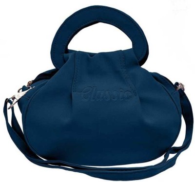 People Creation Blue Sling Bag Blue Women Sling Bag - Regular Size