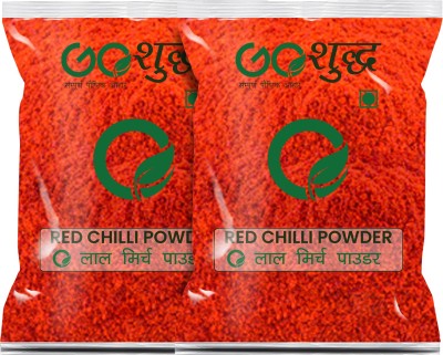 Goshudh Premium Quality Red Chilli Powder Combo Pack of 2(2 x 200.5 g)